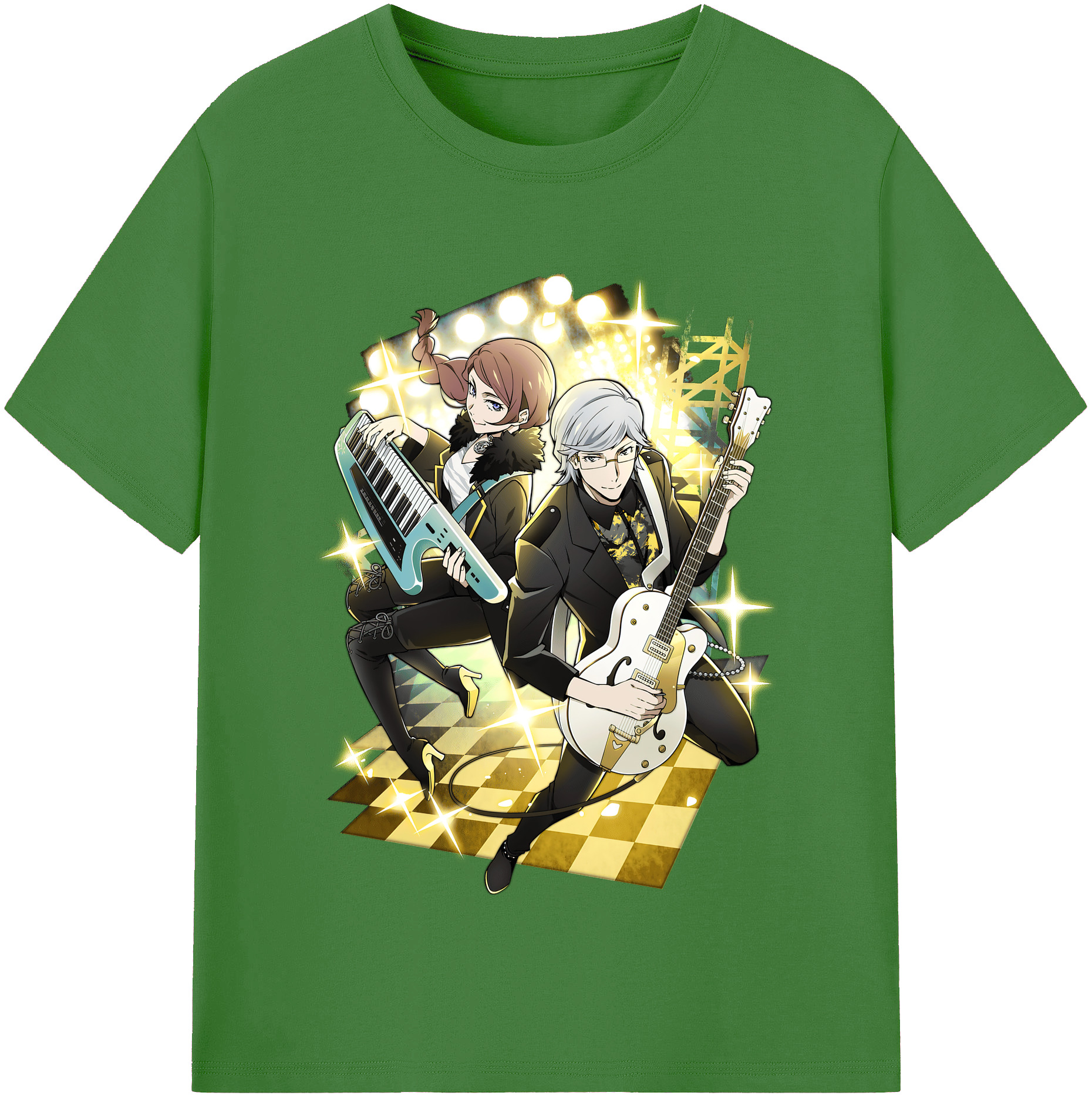 （画像用） 文豪ストレイドッグス Bungo Stray Dogs レディースカジュアルプリントTシャツ（綿100％）